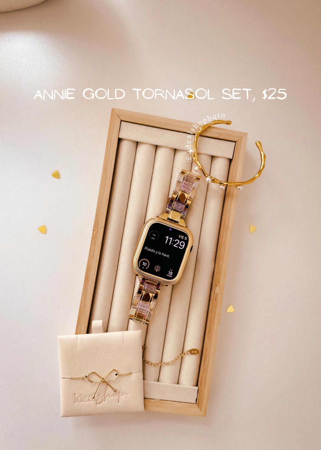 Annie Gold Tornasol Set
