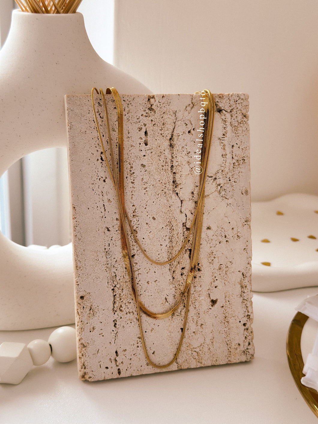 Tania Gold - 3 in 1 Necklace